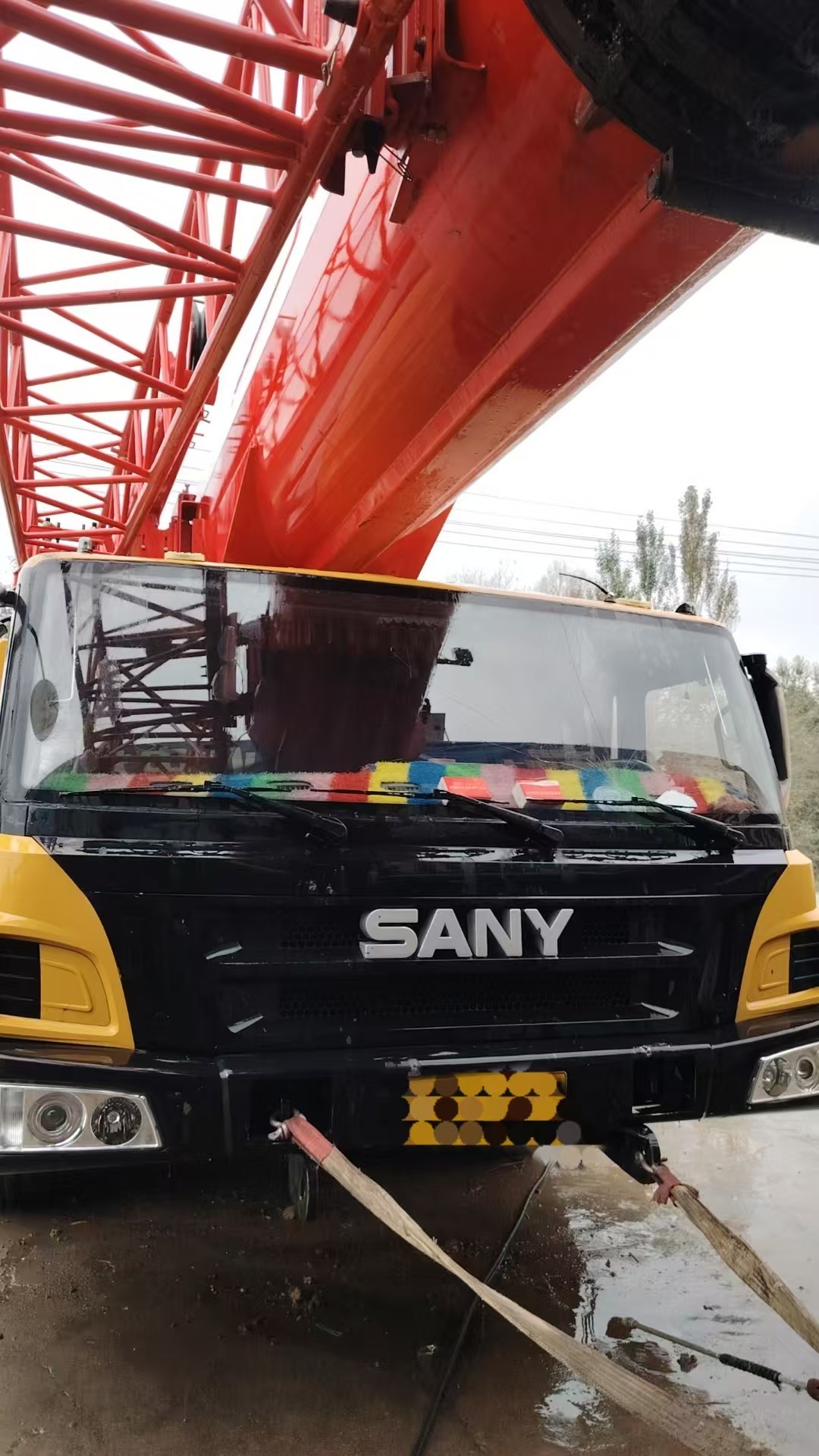 Mobile Truck Crane For Sale 80 Tons Direct Source Max Working Height 58.5 Meters