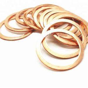 Quality OEM ODM Round Flat Metal Gaskets For Pipe Fittings wholesale
