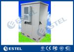 Three Bay Galvanized Steel PEF Base Station Cabinet