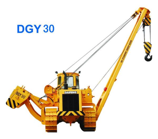 Energy Conservation Road Construction Machinery Pipe Crane Rated Loading
