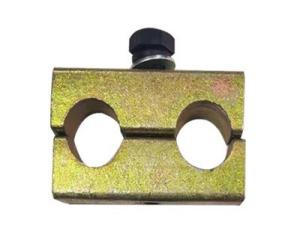 Quality Excavator Hydraulic Tubing Line Double Tube Clamp Aperture 33mm wholesale