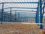 Low cost steel structure warehouses with middle column design