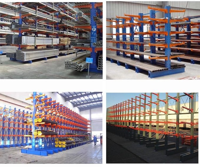 12' 16' Cantilever Pallet Racking Capacity 4t/Level