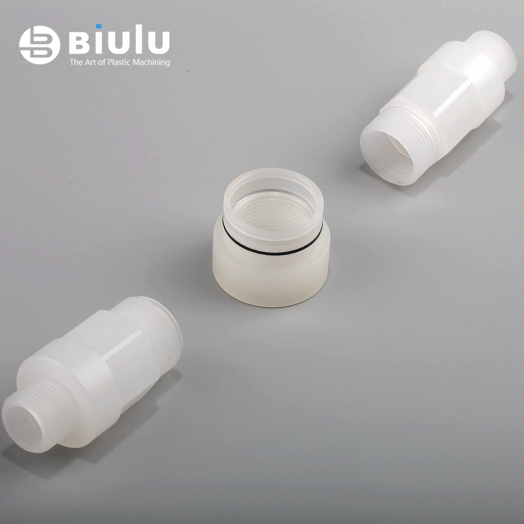CNC Plastic Machining UPE / UHMW Parts 0.01mm Tolerance Custom Design