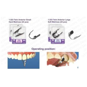 Quality 12pcs/kit Dental Restoration Materials Twin Anterior Matrices no.1.523/1.533 TOR VM Shelf Life 2 years MFDS Safety Standard wholesale