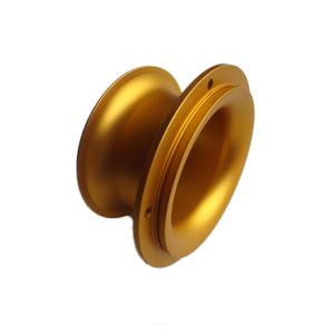 Quality Custom Turning Yellow Gold Anodizing Roughness Ra1.2 CNC Aluminum Parts wholesale