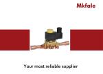 High Performance Water Brass Solenoid Valve For Refrigeration Compressor Group