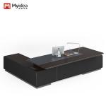 Modern Luxury Large Wooden MDF Desk Classic Boss Office Desk For Workstations