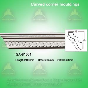 Quality Natural home decoration pu cornice board ideas wholesale