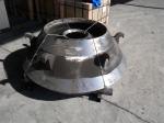 Minyu MCC1300 Stone Crusher Parts Mantle And Concave High Manganse Mn13 Mn18