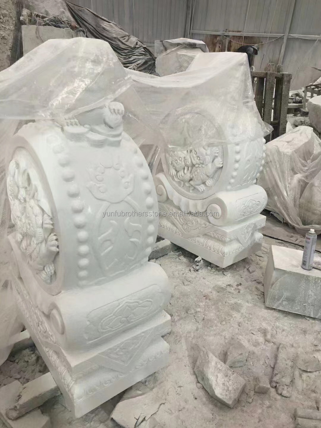 Custom Modern White Onyx Marble Slab for Staircase Dining Table Fireplace Stove Stone