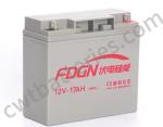 Rechargeable SLA Solar Lead Acid VRLA Battery 12V 17Ah