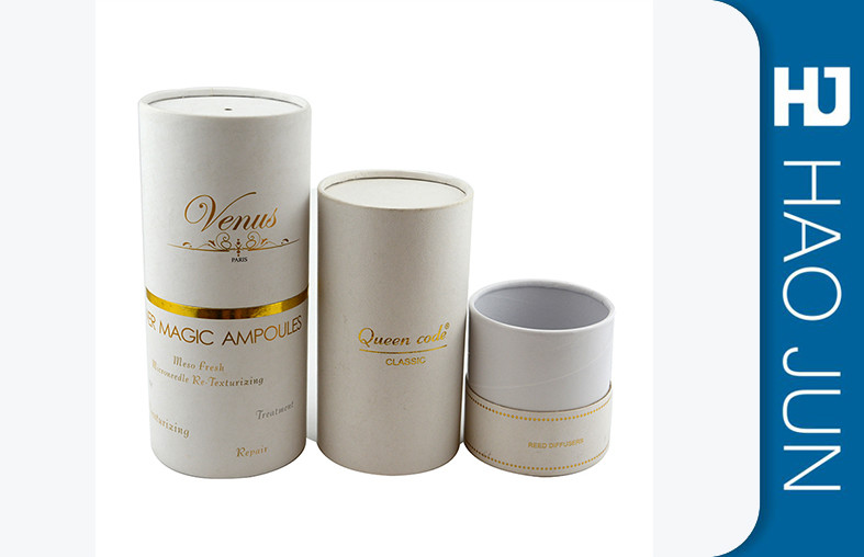 100% Recycled Round Cardboard Tube Containers For Gift Package , Free Sample
