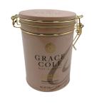 High Quality Round Coffee Tins with Metallic Wire Promotional Empty Metal Tin