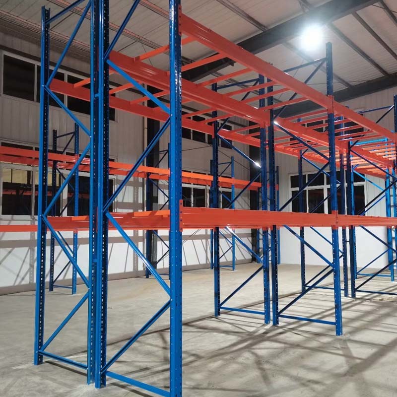 Customized Steel Pallet Shelving for Streamlined Warehouse Operations