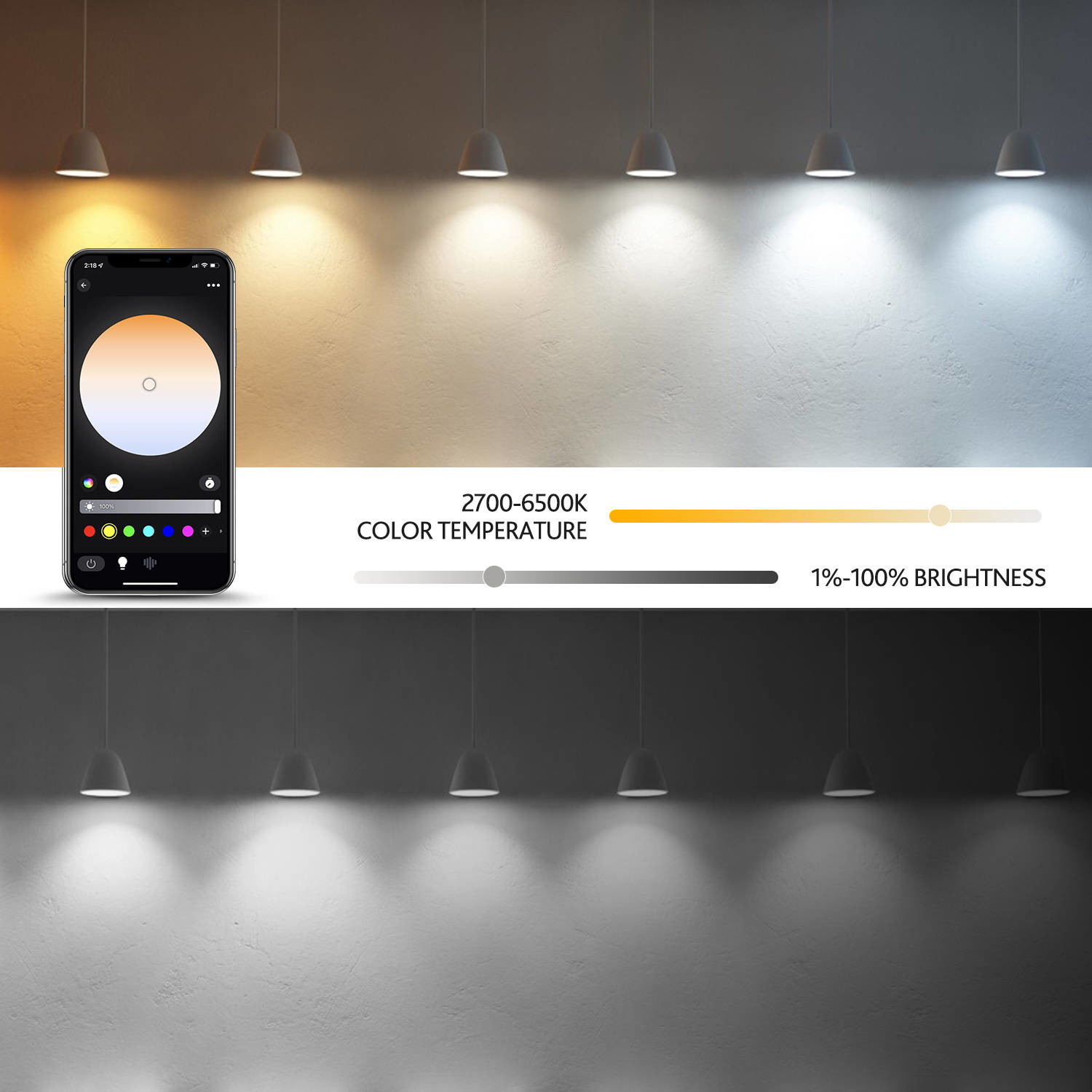 Bluetooth Mesh Light Bulb Network Group Control Smart Led Home Decoration