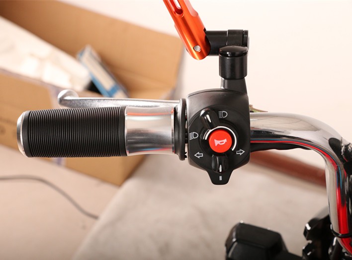 2017 Electric Moped Scooter 60V 23.2AH Tianneng Battery Pedal Assist Max Speed 35KM/hour