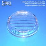 Custom High-Clarity Moulded Light Cover Lens From Soda Lime Glass