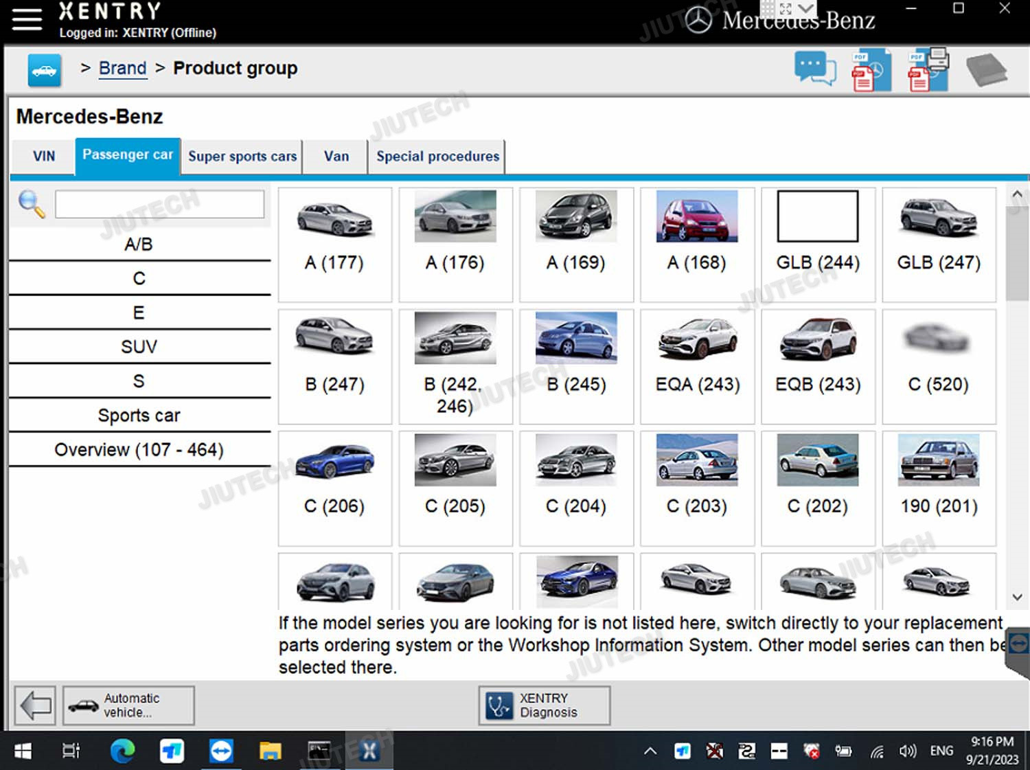 Original MB C6 DoIP Xentry VCI WiFi Doip VCI Connect Mb Star C6 WiFi Xentry das wis epc Full Set Car truck Diagnostic