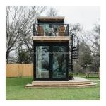 Hotel 20ft-40ft Portable Wooden Container House Durable Sea Freight Container