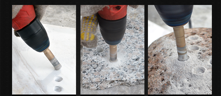 Vacuum brazed Diamond Core Drill M14 Tread for Ceramic Porcelain Marble granite Drilling