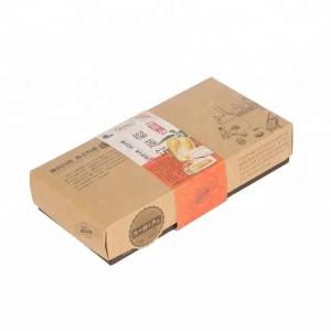 Quality Matt Lamination Eco-Friendly Paper Meat Pie Packaging Box for Sustainable Packaging wholesale
