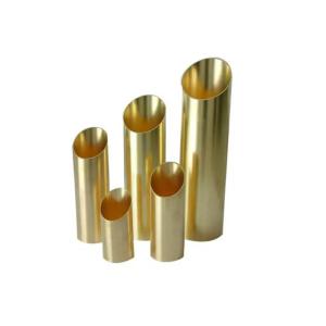 Quality C11000 Brass Copper Pipe C27400 C27450 99.9% Cu 1mm Copper Pipe wholesale