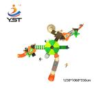 Kindergarten Plastic Kids Playground Slide Entertaining Combination