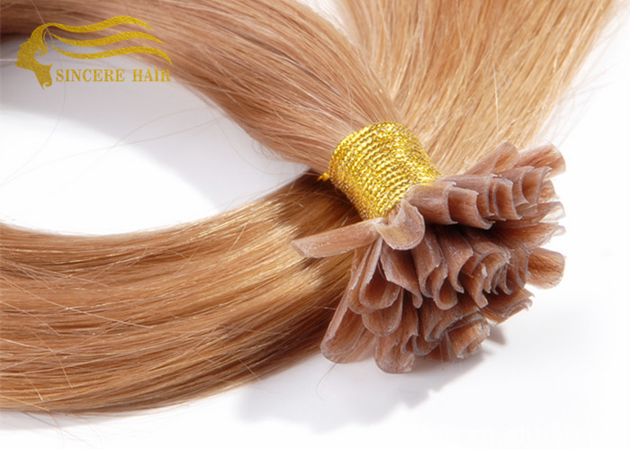 55CM Remy Stick Human Hair Extensions - 1.0 Gram Silk Straight Pre Bonded I Tip Hair Extensions For Sale