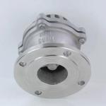 Manual Driving Mode 304 Stainless Steel Flange Bottom Valve for Water Pump