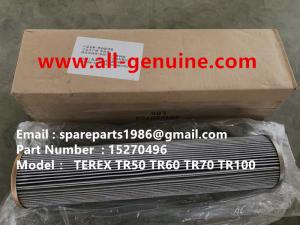 Quality TEREX 15270496 FILTER SKF FAG KOYO CUMMINS QUARRY NHL RIGID DUMP TRUCK TR35 TR50 TR60 TR100 3303 3305B 3307 3311 wholesale