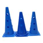 38cm 48cm Agility Soccer Training Equipment Plastic Cones For Sports
