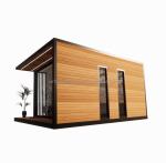 20 Feet Prefabricated Container House with Steel Frame Aluminum Alloy Windows