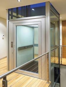 Quality Microcontroller MRL Gearless Elevator 1300KG 12 Persons Machine Roomless wholesale
