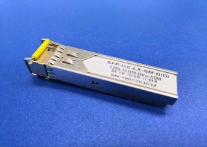 Quality 155Mb/s Fiber Optic Module Simplex LC Connector 60KM BIDI TX1550nm RX1490nm SFP wholesale