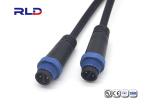 Male Female Circular Waterproof Outdoor Lighting Connectors