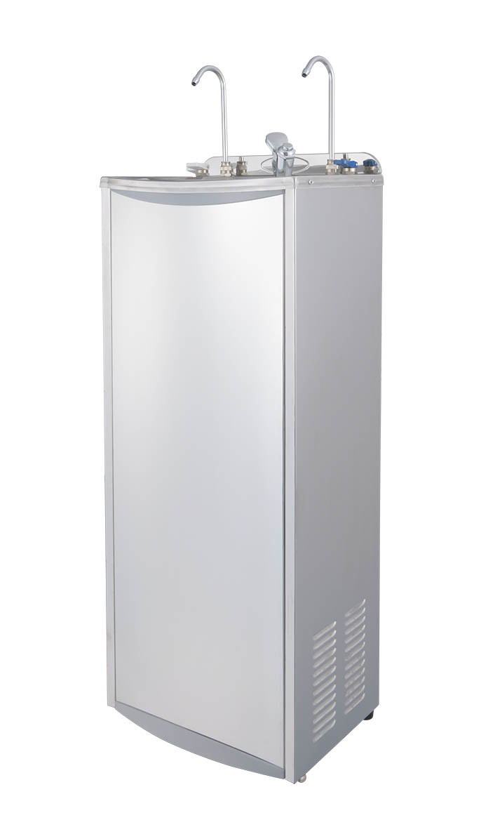 Floor Standing Commercial Water Coolers Drinking Fountains Two Stage Filtration