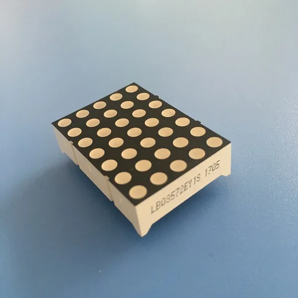 Super Bright Yellow DOT Matrix LED Display 3mm for Moving Signs/ Message Boards