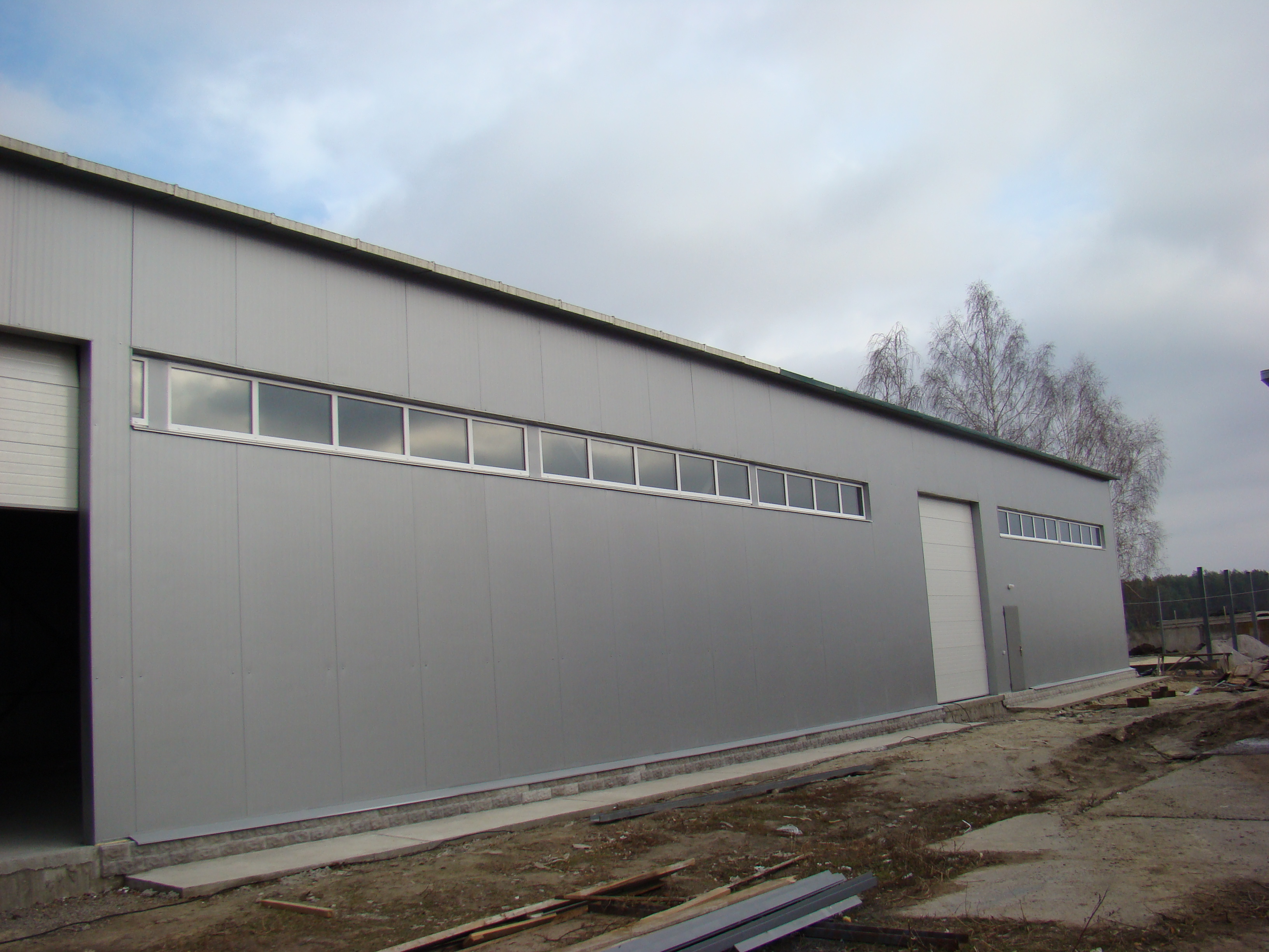 Contemporary Rock Wool Composite Roofing Panels For Cold Room Construction