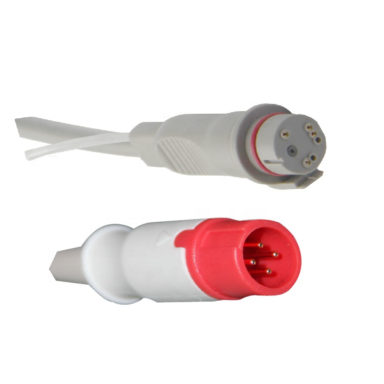 3.2M TPU IBP Extension Cable Compatible For Biolight 4pin To BD Transducer