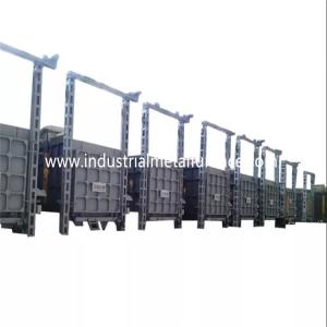 Quality 950 Degree Celcius Bogie Hearth Furnace Industrial Electric For Steel Parts wholesale