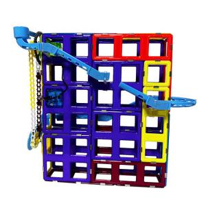 Quality Creative Magnetic Tiles Track for race car , magnetic block toys 3D Construction wholesale