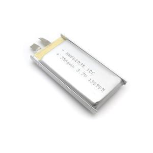 Quality 10C 350mAh 3.7V Lithium Ion Polymer Battery Pack wholesale