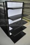 Professional Supermarket Display Racks , Supermarket Gondola Shelving Units
