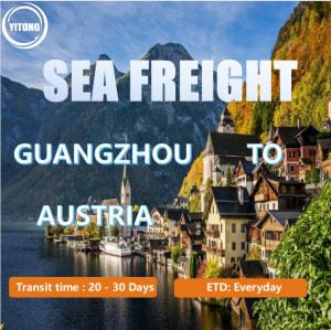 Quality DDP Logistics From Guangzhou China To Austria With Seafreight wholesale