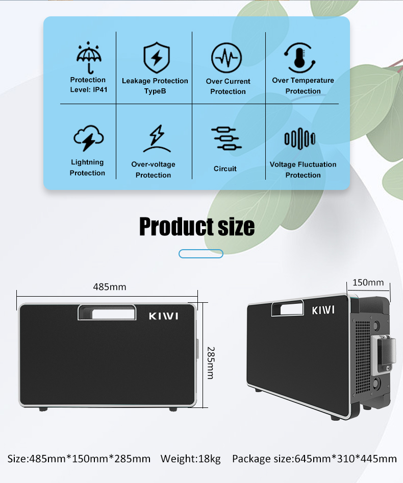 Fast Ev Car Dc Charger KIWI 150V-750V Portable CCS Ev Charger for Tesla Model Y/S