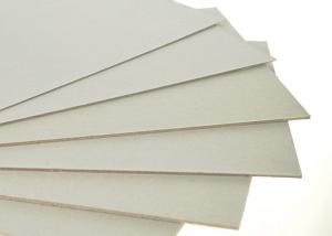 Quality Anti-Curl Double Side Grey Hard Board Paper for furniture / book cover wholesale