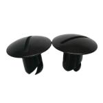 Universal OE NO. 7/16 x .450 Buttons Quarter Turn Dzus 1inch Black Dome Head