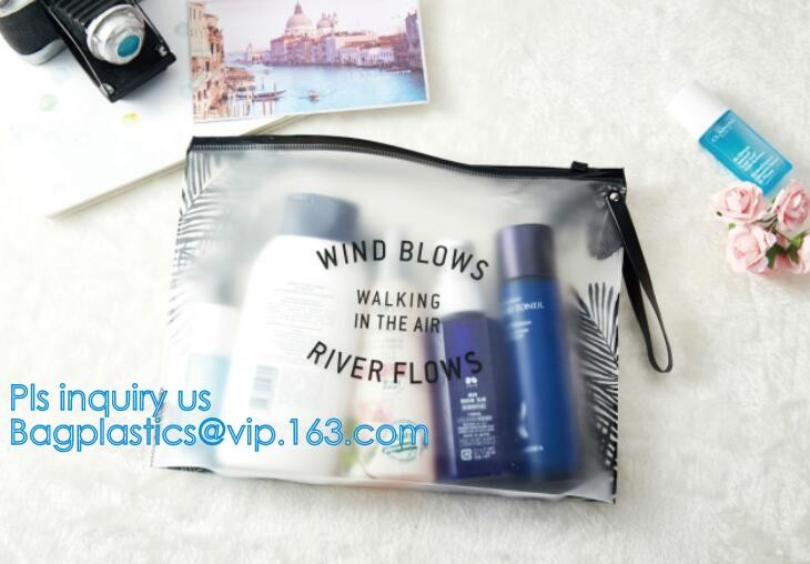 underwear packing slider zipper bags with hanger, Cosmetic k clear bubble bags, Manufacturer Clear Vinyl Slider Ba