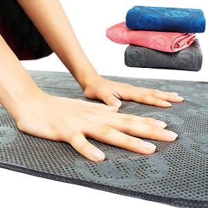 Quality Microfiber Fabric 220gsm Yoga Mat Towels For Hot Yoga wholesale